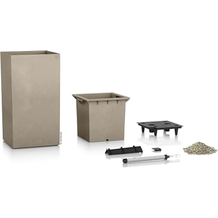 Lechuza Komplett-Set für den Garten 40x40x76 cm beige – Bild 4