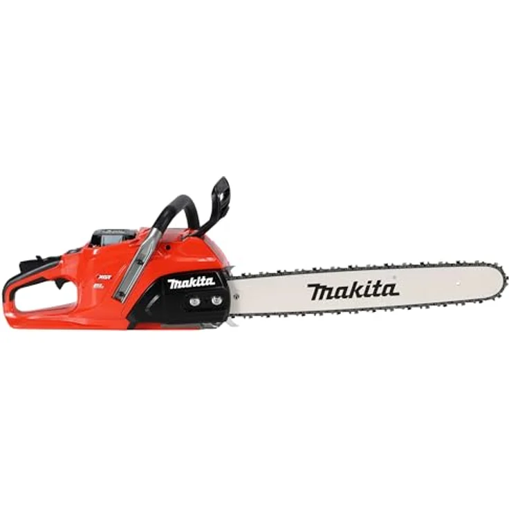 Makita UC030GE103, 40V Akku-Kettensäge in Signalrot, 50 cm Schienenlänge, 29 m/s Kettengeschwindigkeit, inkl. Akku und Ladegerät – Bild 3