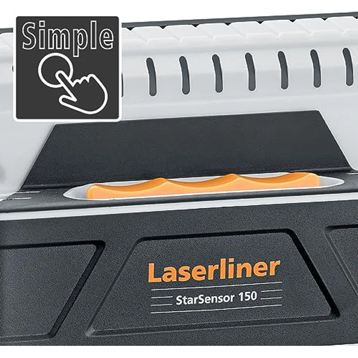 LASERLINER StarSensor 150 080.977A, Elektronisches Leitungsortungsgerät mit max. Ortungstiefe 40 mm und LED-Anzeige – Bild 5