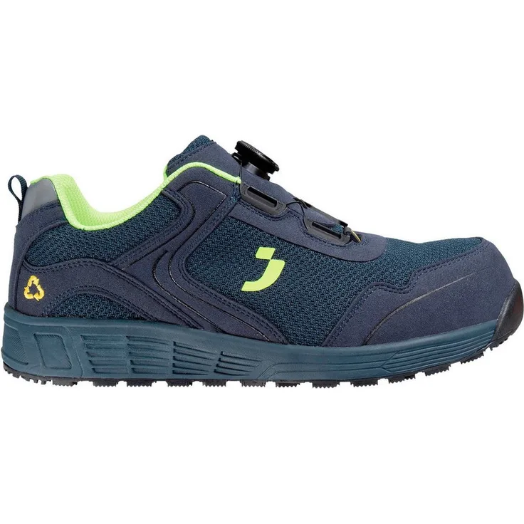 Safety Jogger Works ECOLOBI, metallfreier Sicherheitsschuh mit Zehenschutz aus Verbundwerkstoff, leicht und atmungsaktiv, grau