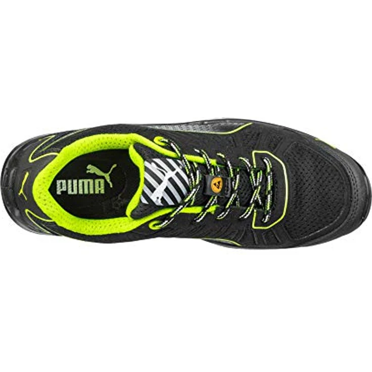 PUMA Safety FUSE TC LOW Arbeitsschuh, metallfrei, flexible Sohlenarchitektur, grau – Bild 3