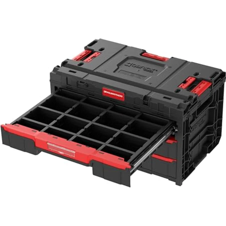 Toolbrothers RHINO XXL Drawer 3, Werkzeugkoffer mit 3 Schubläden, verstellbaren Trennwänden und IP66 Schutzklasse – Bild 2
