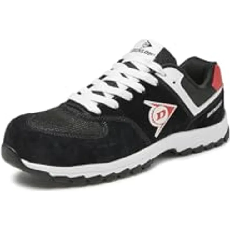 Dunlop_Workwear Flying Arrow S3 Sicherheitsschuh, schwarz mit Komposit-Zehenschutzkappe und Kevlar Antiperforations-Sohle