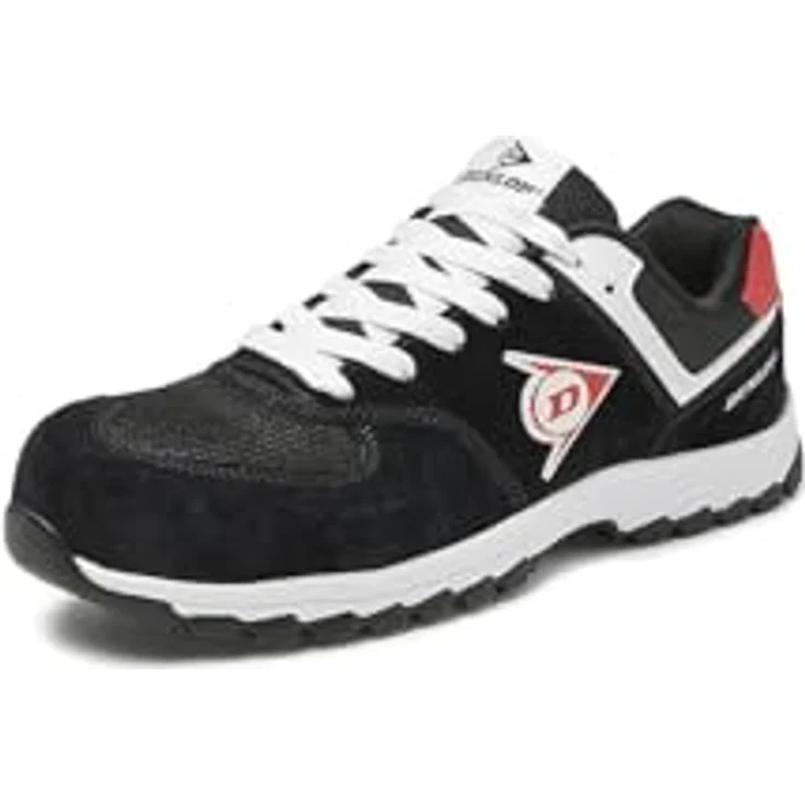 Dunlop_Workwear Flying Arrow S3 Sicherheitsschuh, schwarz mit Komposit-Zehenschutzkappe und Kevlar Antiperforations-Sohle – Bild 1