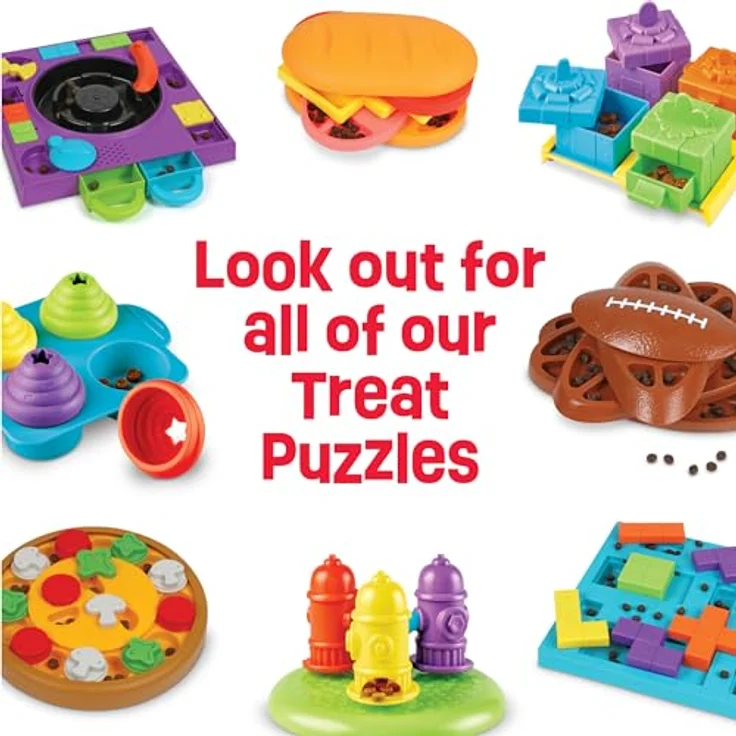 Brightkins Surprise Party Treat Puzzle (Beschäftigungsspielzeug), Hundespielzeug – Bild 9