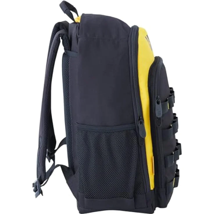 CAT GP-65038 21L Rucksack für Werkzeuge, 600D Polyester, leicht, 3 + 19 Taschen, Schwarz – Bild 2