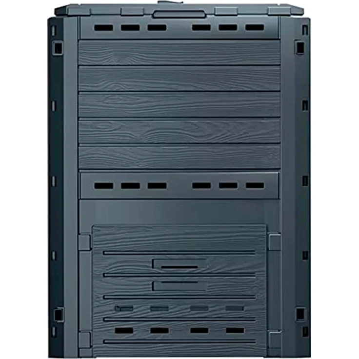 Planta de compostaje COMPOGREEN WOODY 280L., dimensiones (mm) 596x600x1000, color Antracita – Bild 4