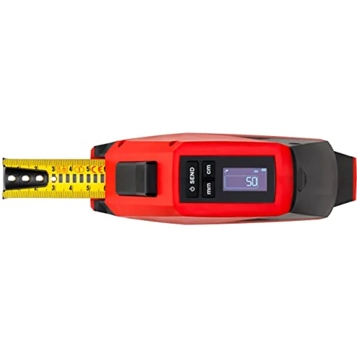 SOLA CITO - Maßband digital 5m / 25mm mit Bluetooth - Profi Rollbandmaß digital mit LCD-Anzeige und Li-Po Akku - Übertragen der Messwerte auf Smartphone-App - digitaler Rollmeter Länge 5m mit mm Skala – Bild 4