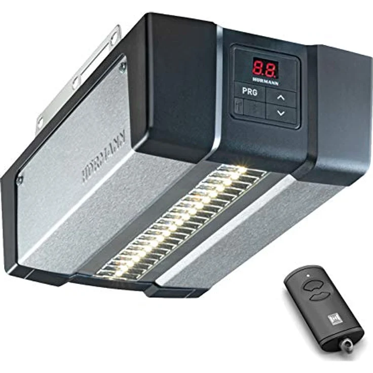 Hörmann Garagentorantrieb Supra Matic E Serie 4 (Toröffner, inkl. Handsender HSE 4,Anschlussleitung, Torbreite 5500 mm/Torblattfläche max. 13,75 m²) 4510307, grau – Bild 3