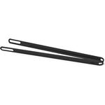 höfats Grillzange schwarz, Profi-Grillzange mit Grillrostheber-Funktion, 40 cm, spülmaschinengeeignet, ergonomisches Design aus Edelstahl