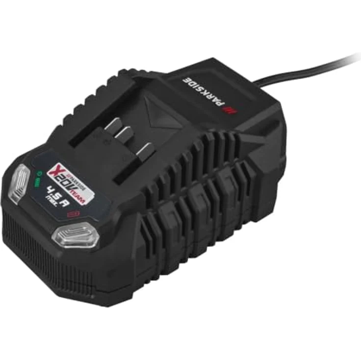 PARKSIDE® 20V Akku PAP 204 A1, Lithium-Ionen-Akku 4 Ah mit Ladegerät PLG 20 C3 und LED-Anzeige, kompatibel mit Parkside X 20 V Team – Bild 2