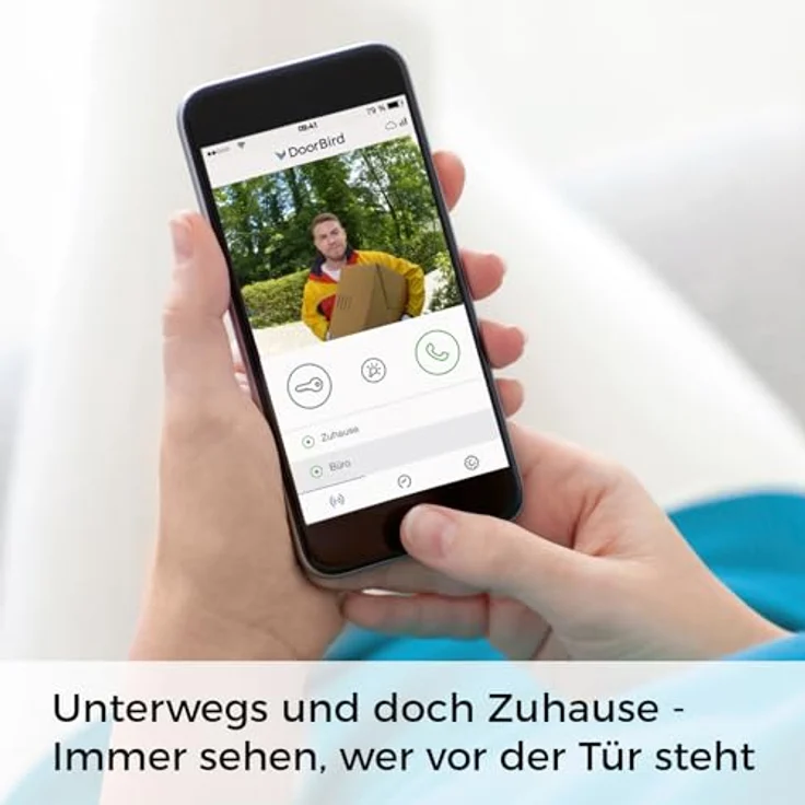 DoorBird D2101V IP-Video-Türsprechanlage LAN Außeneinheit Edelstahl, RAL 7016 (seidenmatt) – Bild 4