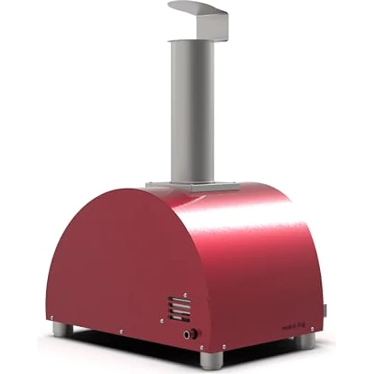 Alfa Forni Gas Pizzaofen Moderno 1 Pizza Rot - Backt 1 Pizza in 90 – Bild 7