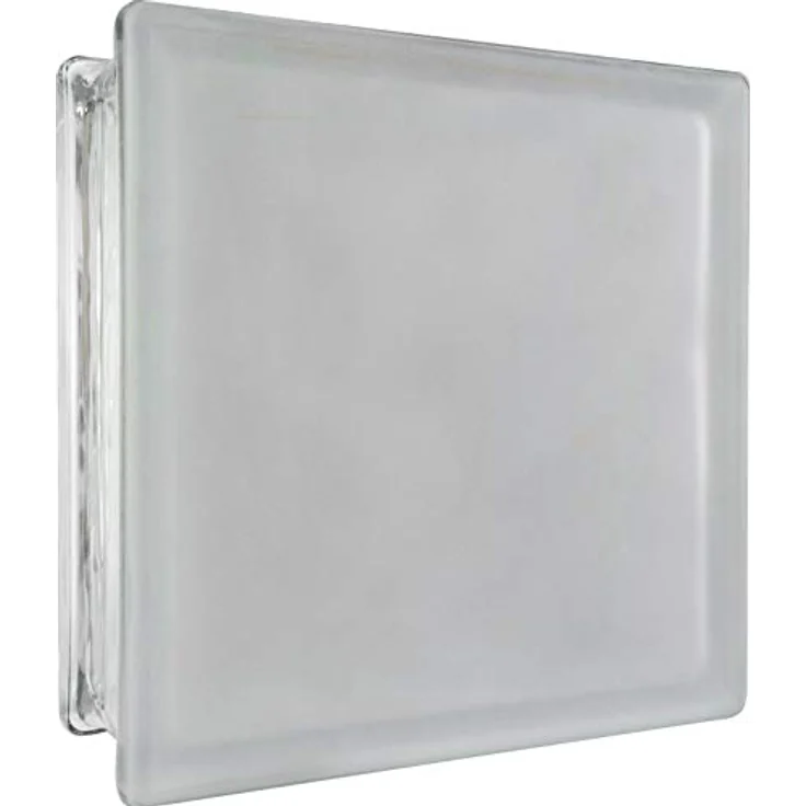 Fuchs Design Deko Glasbaustein mit Öffnung und Münzschlitz Vollsicht 19,8x19,8x8 cm – Bild 1