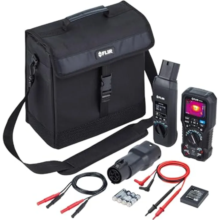 FLIR EV-KIT-2, EV-Ladegerät-Testkit mit EV45-T2, DM286 und Messleitungen zur Überprüfung der elektrischen Sicherheit