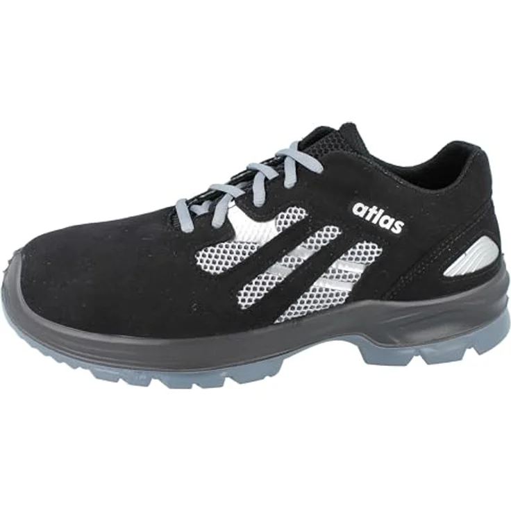 atlas® unisex S1 Sicherheitsschuhe "FLASH 2000", schwarz, antistatisch, ölbeständig, Stahlkappe, Größe 39 – Bild 2