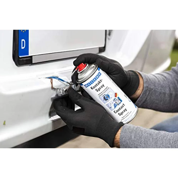 WEICON Kontakt-Spray 400 ml, Pflege- und Schutzmittel für elektronische Kontakte, transparent, Feuchtigkeitsverdrängung und Oxidationsschutz – Bild 3