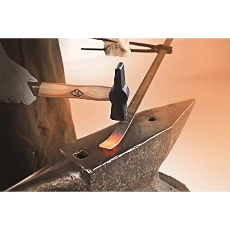 Picard Rundmaul-Schmiedezange 750 g, 0004800-400, Halbrundnieten, 400 mm, schwarz – Bild 2