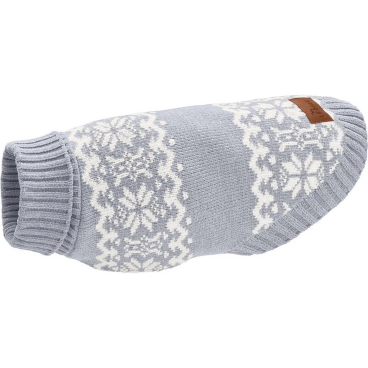 Hunter Tierbedarf Hundepullover Hundepullover Birka graublau – Bild 1