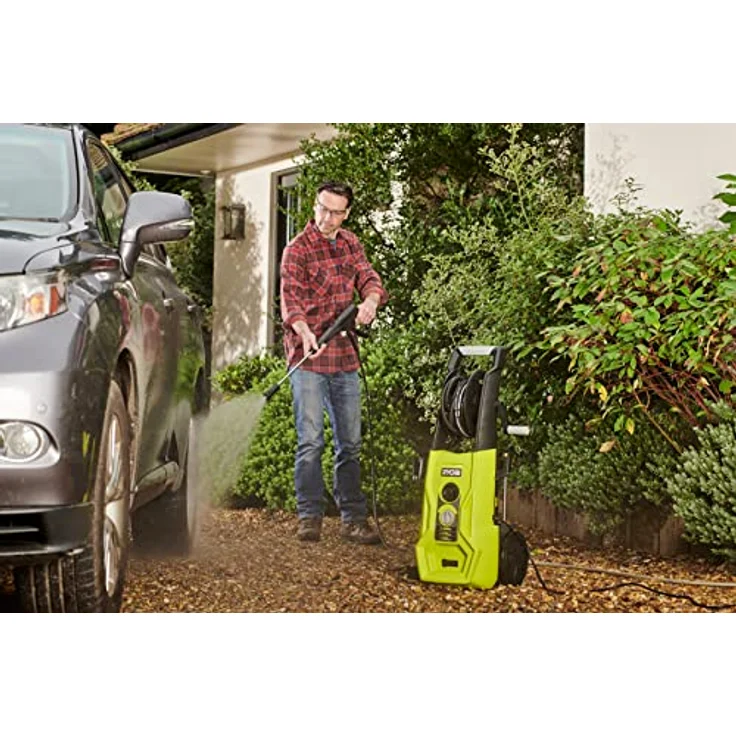 RYOBI RY170PWA Elektro-Hochdruckreiniger, 2500 W, 170 bar Druck, Stahlarmierung, 10m Schlauchlänge – Bild 4