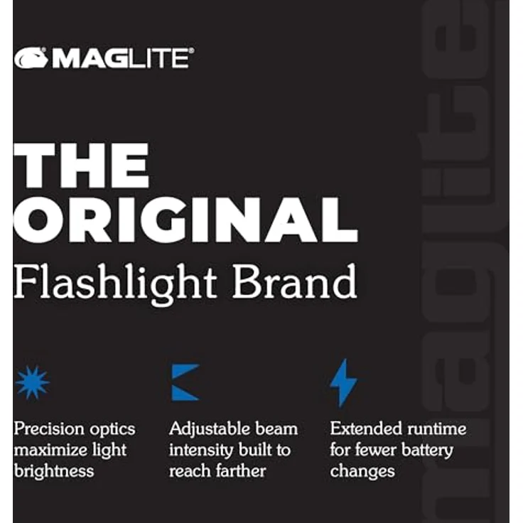 Mag-Lite Stablampe LED 6D-Cell Stablampe, 48 cm, 694 lm, schwarz ML300L-S6015 – Bild 5
