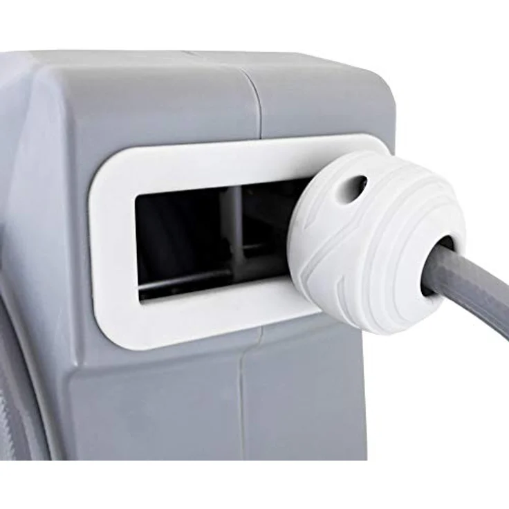BITUXX Wand Wasser Schlauchtrommel Automatik, Schlauchaufroller mit 10 m Schlauch und Multi Wasserschlauchpistole – Bild 4