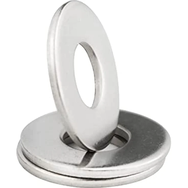 MeHurr Unterlegscheiben M8 x 20mm, 20 Stück Edelstahl A2 V2A 304, hohe Korrosionsbeständigkeit für Schrauben & Muttern – Bild 2