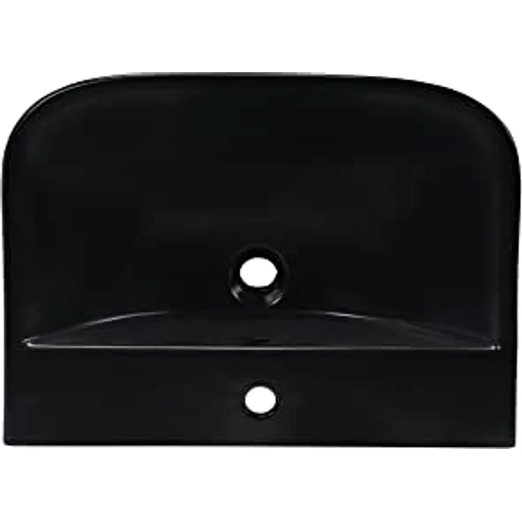 VEROSAN PRO RIVO Waschtisch, Keramik, Matt Schwarz, 45 x 60 cm – Bild 3