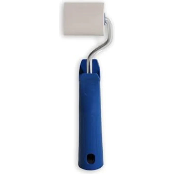 A.S. Création Andrückroller aus PU-Schaum, 4,5 cm breite Andrückwalze zur Blasen- und Faltenentfernung beim Tapezieren, blau, weiß – Bild 5