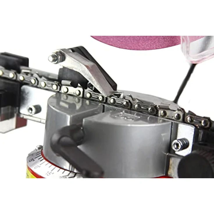 Mar-Pol Kettenschärfgerät 400W, robustes Kettenschärfer mit präziser Kettenschärfskala und Spanner, 3000 U/min – Bild 6