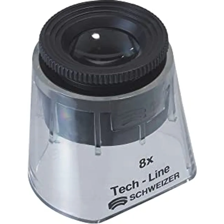 Standlupe Tech-Line Vergr. 8x Vario Linsen-D.22,8mm Schweizer