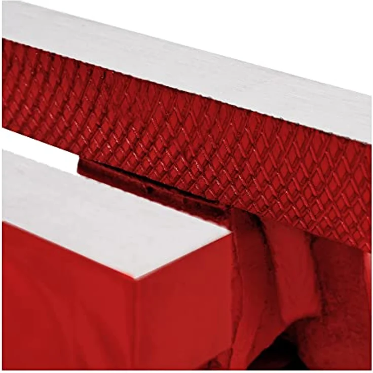 STIER Parallelschraubstock, Spannweite 200mm, Größe 150 mm, mit breiter Ambossfläche, hohe Spannkraft, inkl. Befestigungsmaterial & Rohrspannbacken – Bild 4