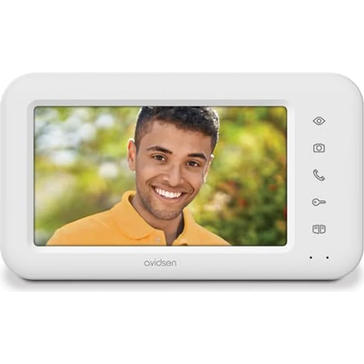 Extel Elia Solar Wave, Video-Türsprechanlage 7 Zoll Touchscreen mit 2 Draht-Technik, grau, inkl. Solarenergie und App-Steuerung – Bild 2