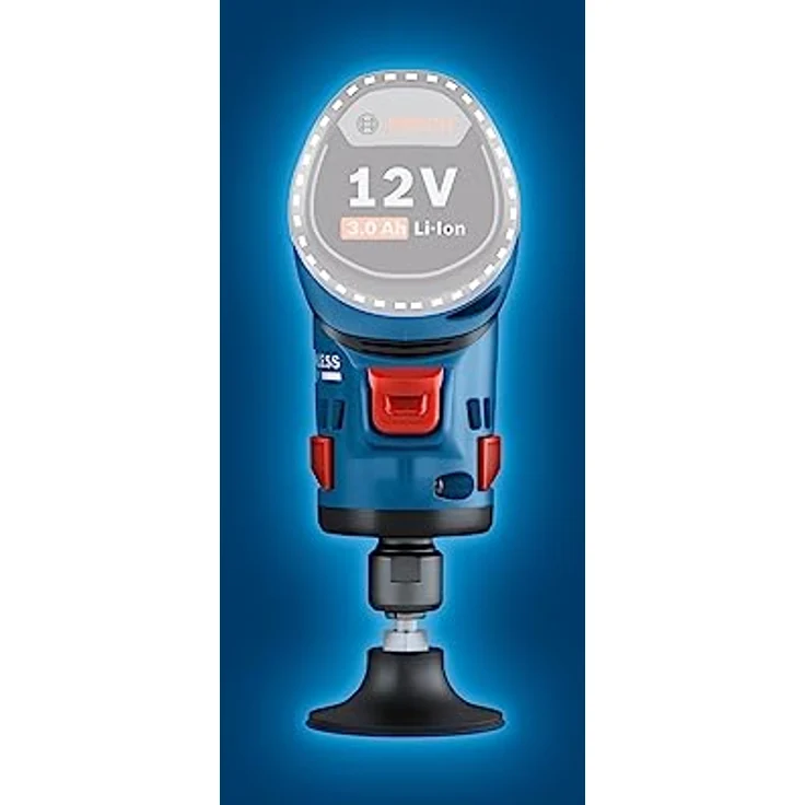 Bosch Professional 12V System Geradschleifer GWG 12V-50 S (bürstenloser Motor, hohes Drehmoment, Gasgebeschalter und 5 Drehzahlstufen, in L-BOXX) – Bild 3