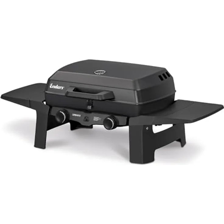 Enders® Urban II Gasgrill, 2 getrennt regelbare Edelstahlbrenner für direktes und indirektes Grillen