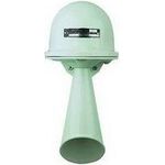 Grothe Bewegungsmelder GROTHE Signalhupe 230V/AC 105dB, Weiß, DIN0700-geprüft, IP54