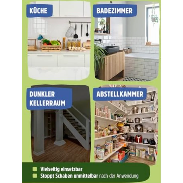 Futura-Shop Kakerlaken Spray 500 ml, Langzeitwirksames Insektizid für Innen & Außen, Schaben Bekämpfung ohne Rückstände – Bild 4