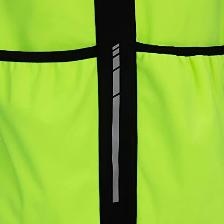 "Airtracks Fahrradjacke Damen Thermo Fahrradjacke Pro Line II (Softshell Radjacke optimal für die kalte Jahreszeit) Herbst - Winter, reflektierend, atmungsaktiv, wasserabweisend - Schwarz" – Bild 3