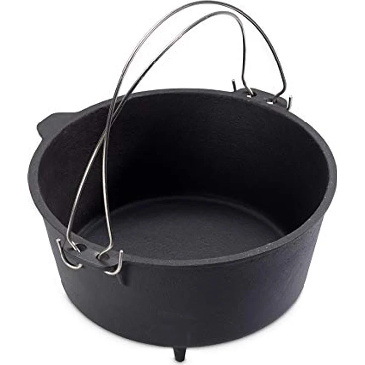 Echtwerk Gusseisen Dutch Oven 8 Liter Feuertopf – Bild 10