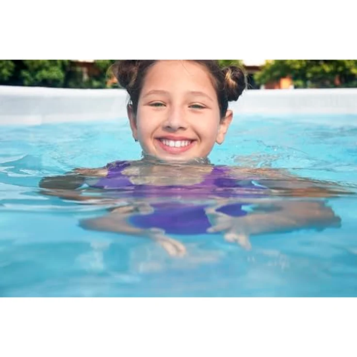 Bestway Steel Pro Max Oval Pool 305 x 200 x 84 cm, dunkelgrau, inkl. Kartuschenfilter 1.249 l/h – Bild 6