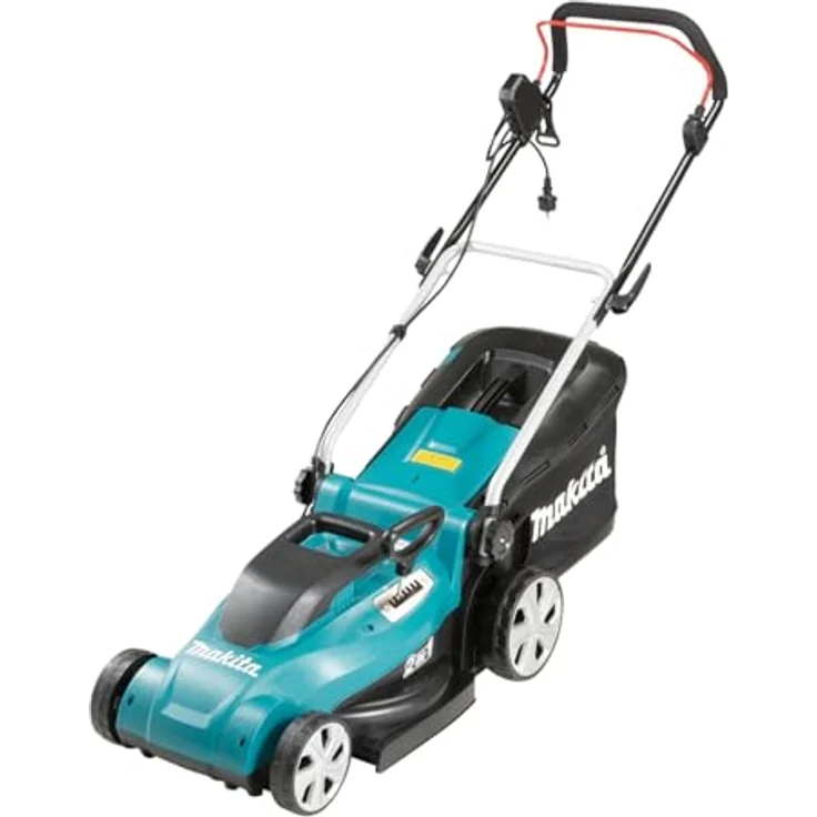 Makita ELM4120, Bunt, 41 cm Schnittbreite, Elektro-Rasenmäher, 1600 Watt Leistung, 45 l Fangkorbvolumen – Bild 3