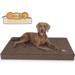 Knuffelwuff Hundematte Palomino, Orthopädisch, Laser gestepptes Kunstleder, Schwarz