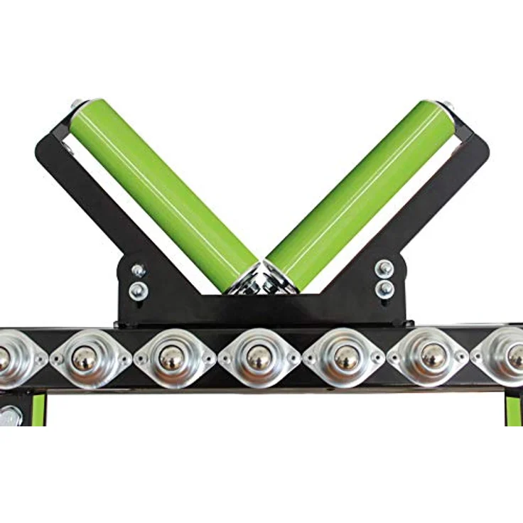 2x Multifunktions-Arbeitsbock Rollenbock höhenverstellbar Klappbock V-Rollen 4 in 1 – Bild 6