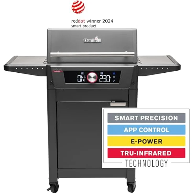Char-Broil Evolve Electric Grill mit Dualzone, App-Steuerung & TRU-Infrared-Technologie – Bild 2