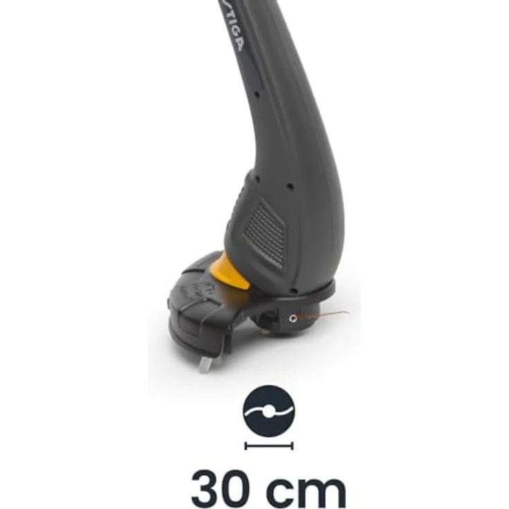 STIGA GARDEN Elektro-Rasentrimmer GT 104c, 24 cm Arbeitsbreite Faden, Tap&Go Doppelfadenspule – Bild 3