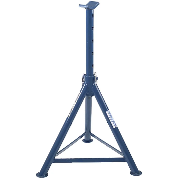 Kunzer Unterstellbock 8 t, Arbeitshöhe 58 - 95 cm, sicherer Fahrzeugstützbock für Werkstätten