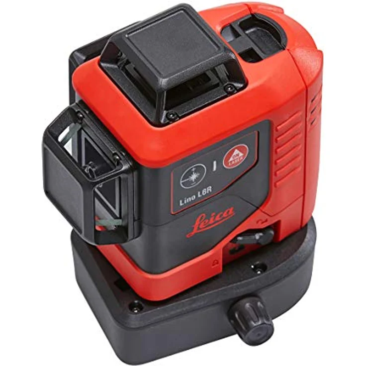 Leica LINO L6R-1, Linienlaser rot mit 3x360° Laserlinien, Li-Ionen Akku, magn. Multifunktionsadapter TWIST 250 + Wandadapter – Bild 3