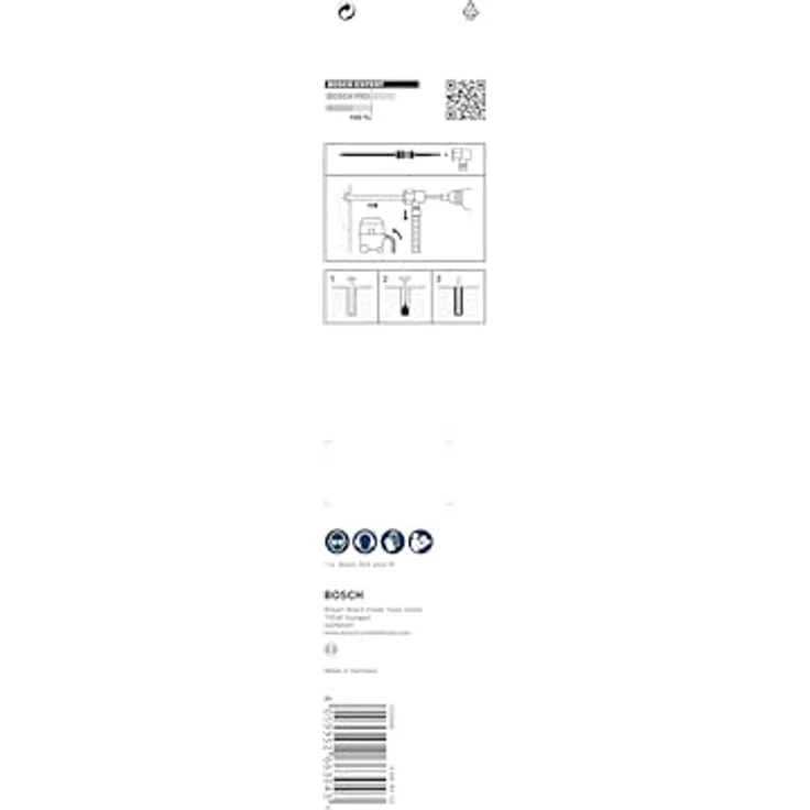 Bosch EXPERT SDS Clean plus-8X Hammerbohrer Ø 16,00 mm, Staubreduzierung, Professional Zubehör Bohrhammer – Bild 4