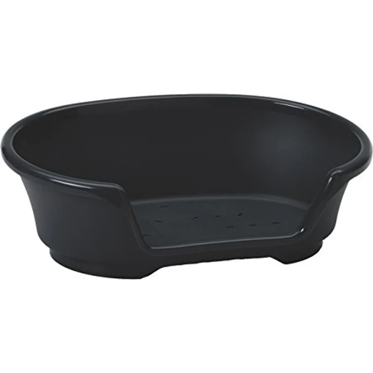 Kunststoff Bett "Cosy-Air" schwarz 90 cm – Bild 1