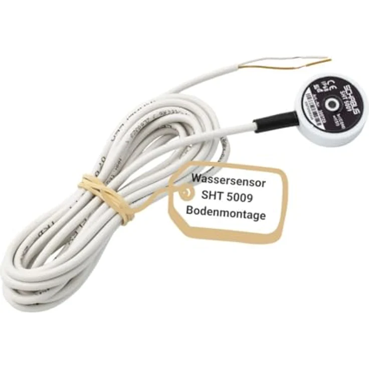 Elektrotechnik Schabus SHT 5009 Wasser-Sensor, netzbetrieben, mit 2 m Kabel und verlängerbaren bis zu 50 m – Bild 1